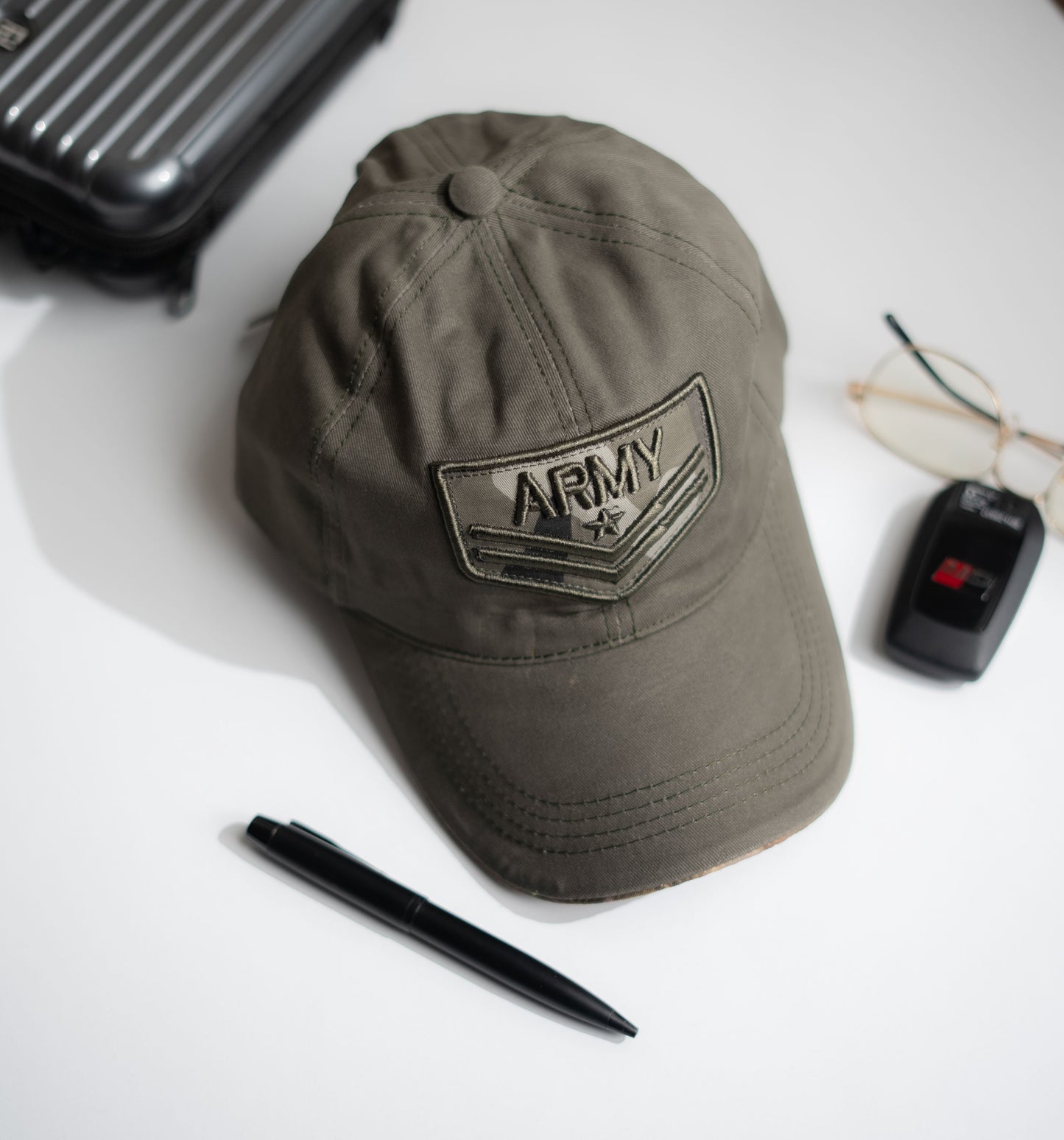 Green Army Cap -IMP28