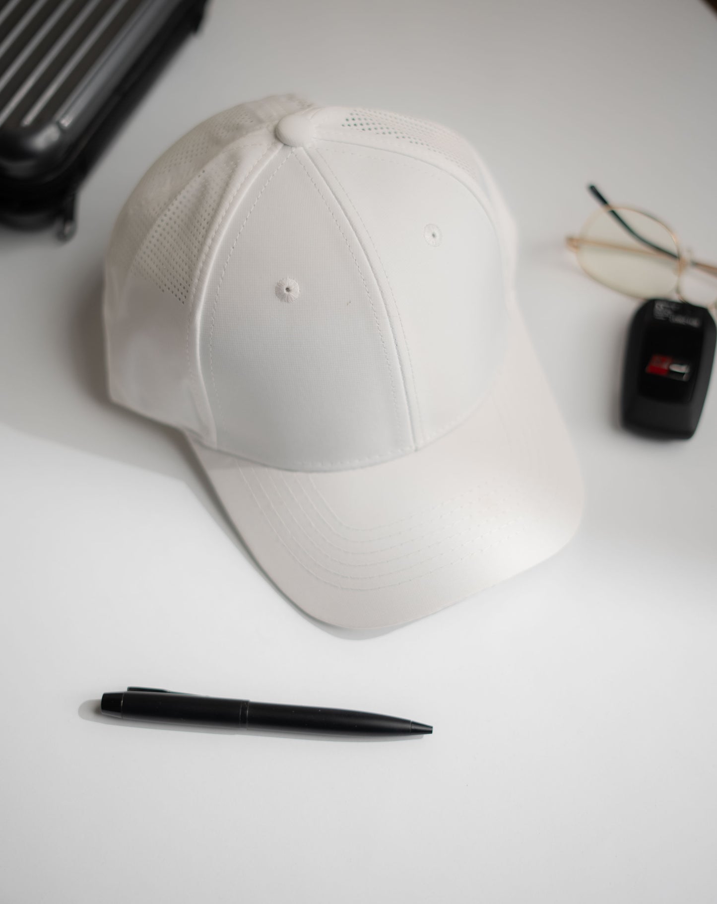 White Mesh Cap -IMP58