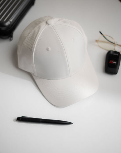 White Mesh Cap -IMP58
