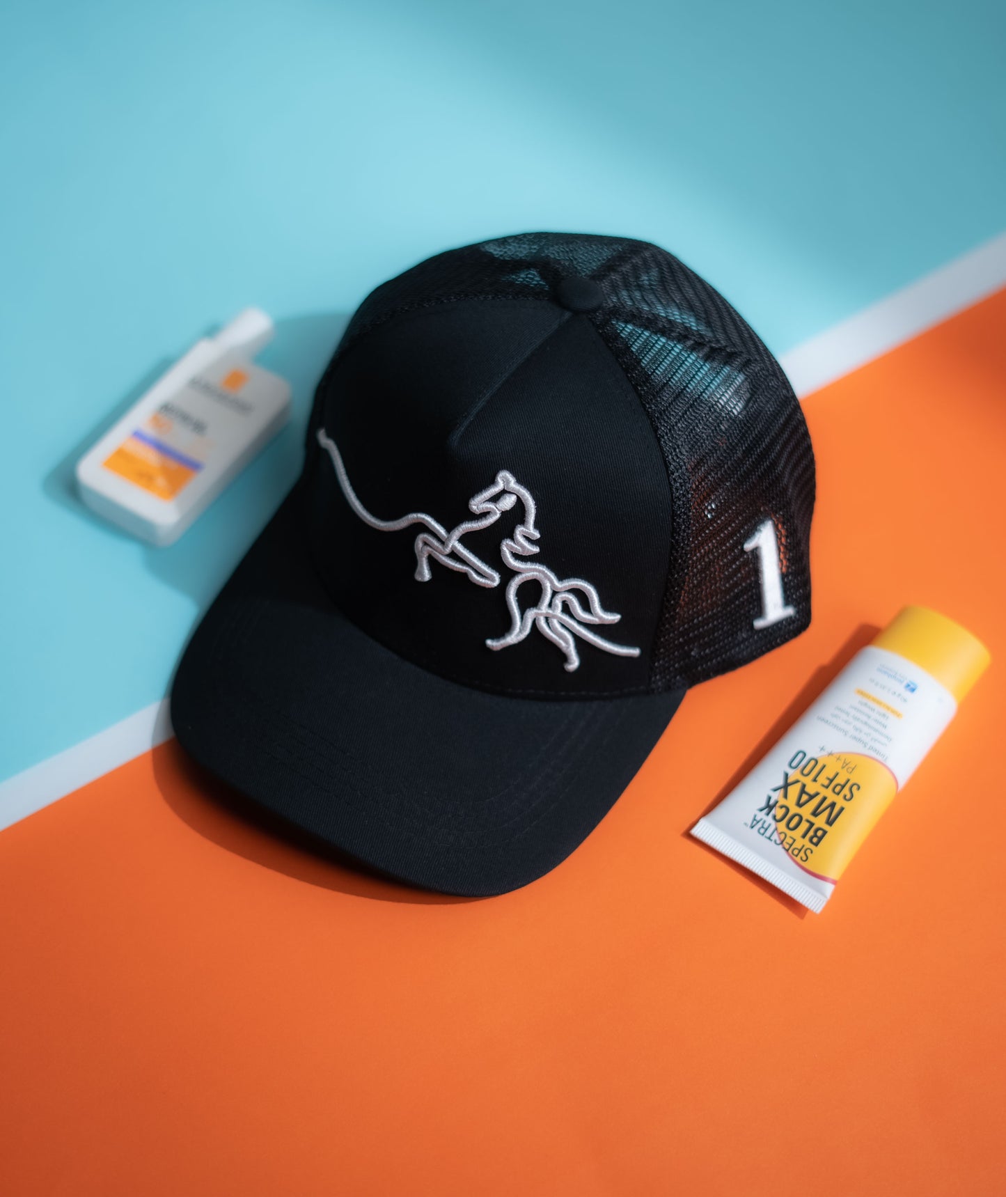 Black Horse Net Cap -IMP12