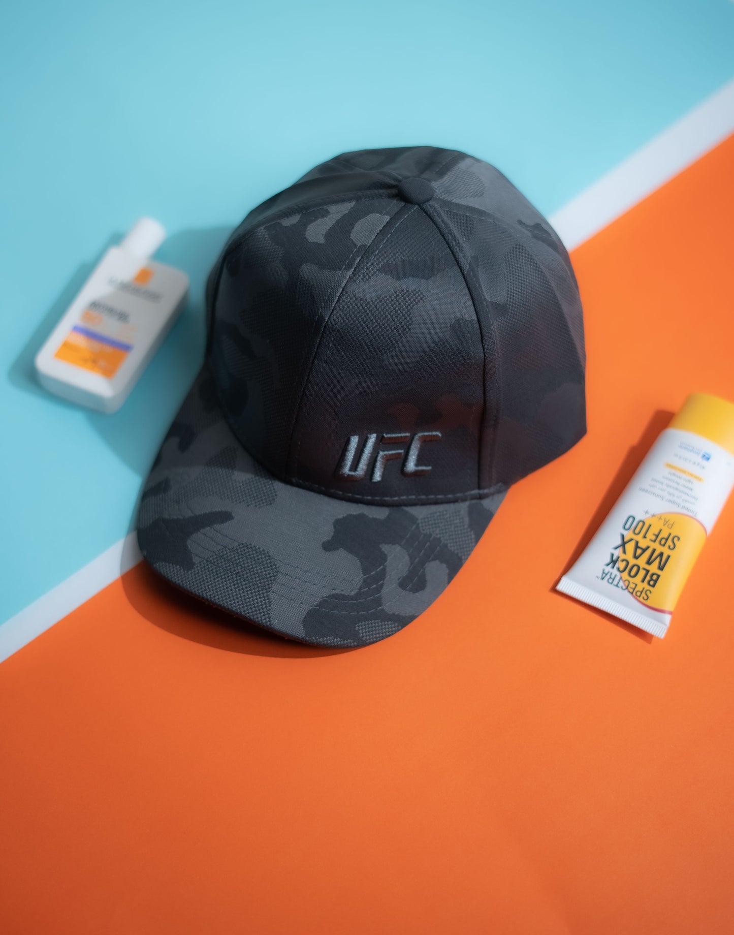 Grey Camo Cap -IMP36