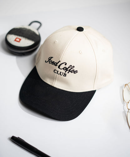 Black Two Tone Iced Coffee Cap -PK08