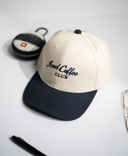 Blue Two Tone Iced Coffee Cap -PK11