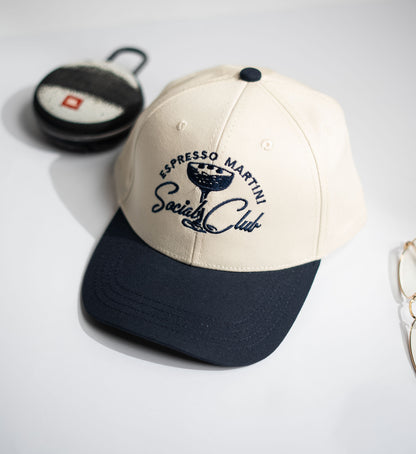 Blue Two Tone Social Club Cap -PK14