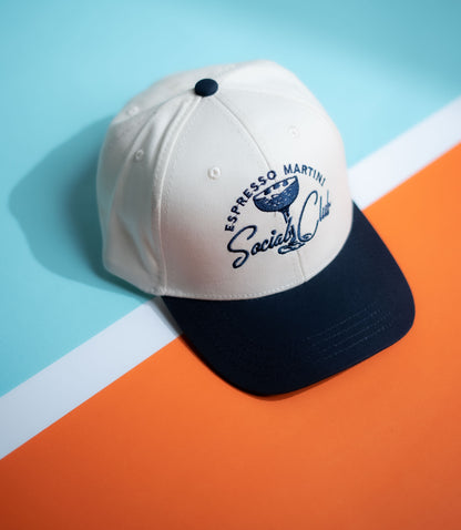 Blue Two Tone Social Club Cap -PK14