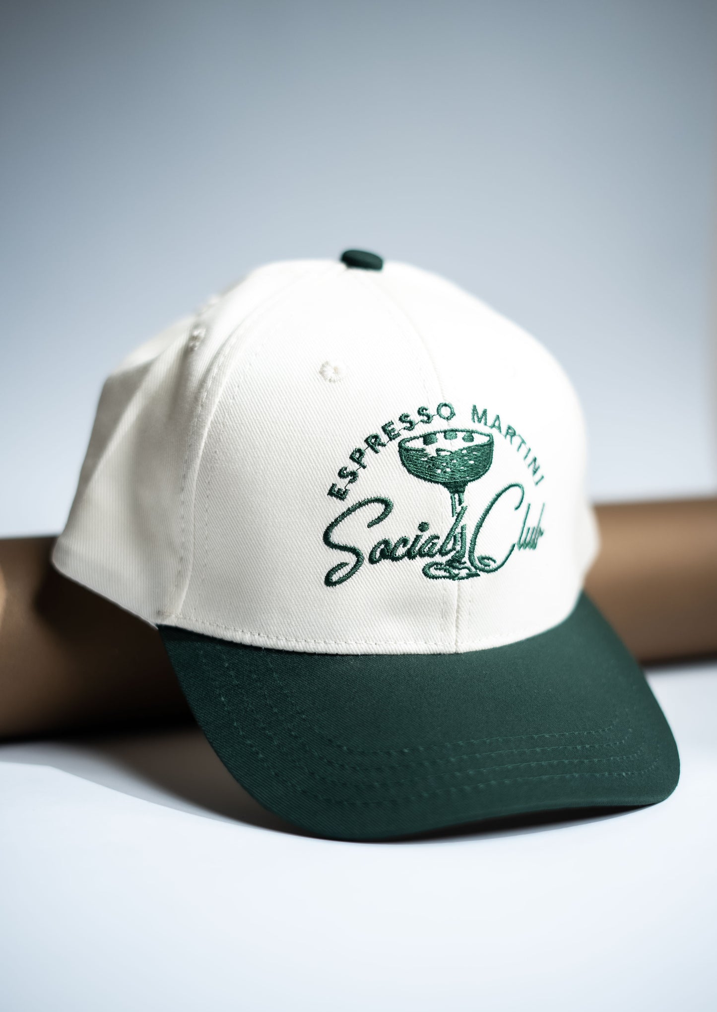 Green Two Tone Social Club Cap -PK13