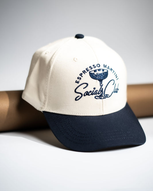 Blue Two Tone Social Club Cap -PK14
