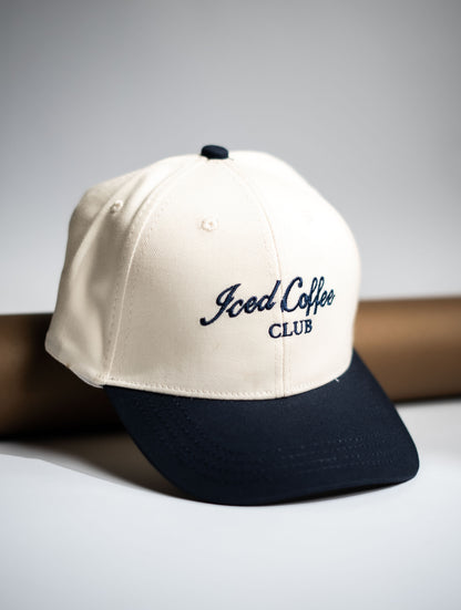 Blue Two Tone Iced Coffee Cap -PK11