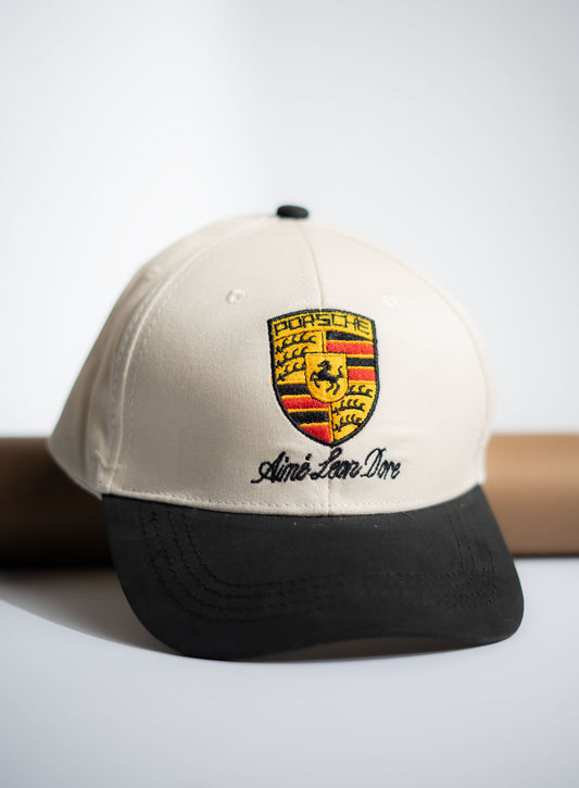 Black Two Tone Poring Cap -PK27