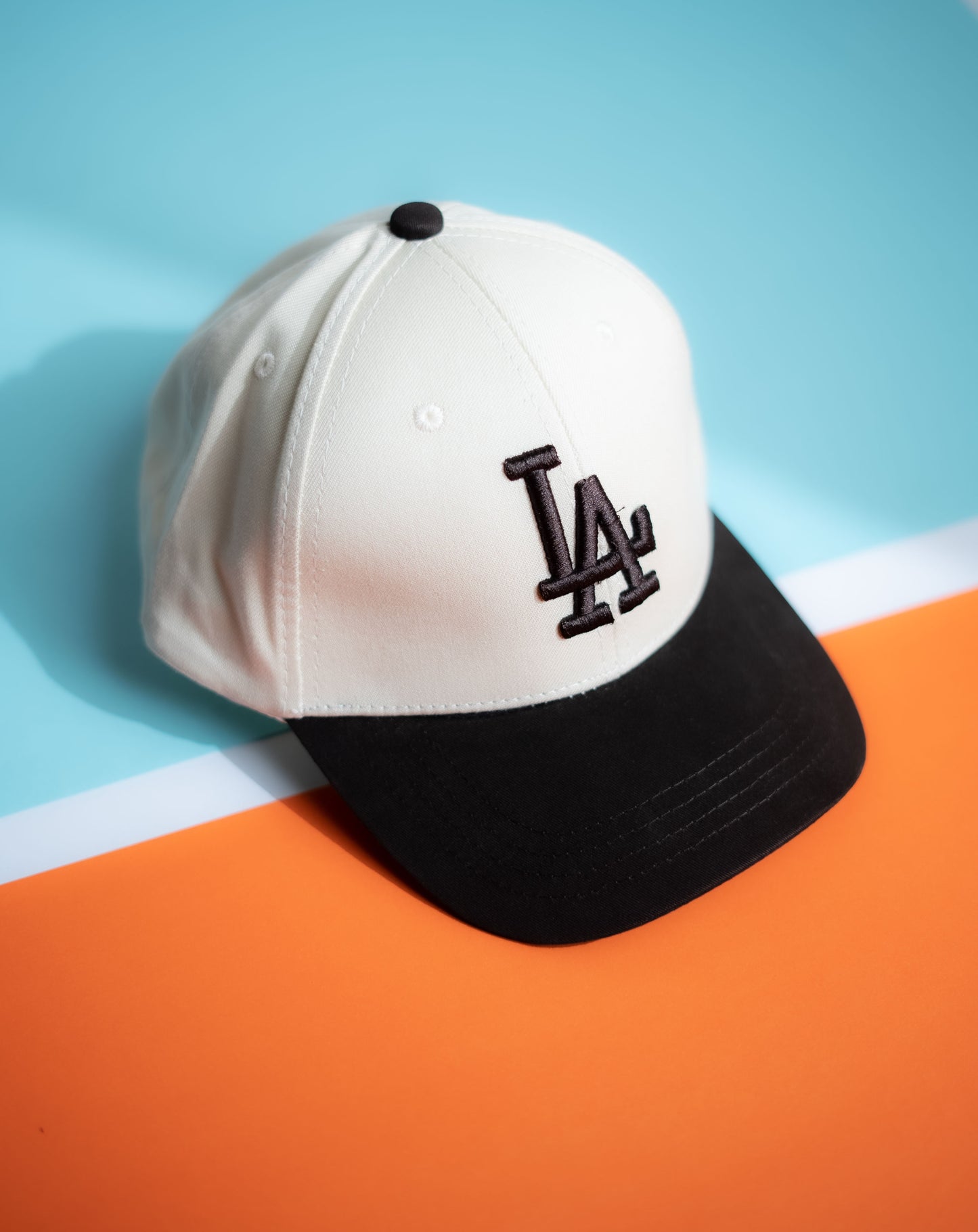 Brown Two Tone LA Cap -PK30