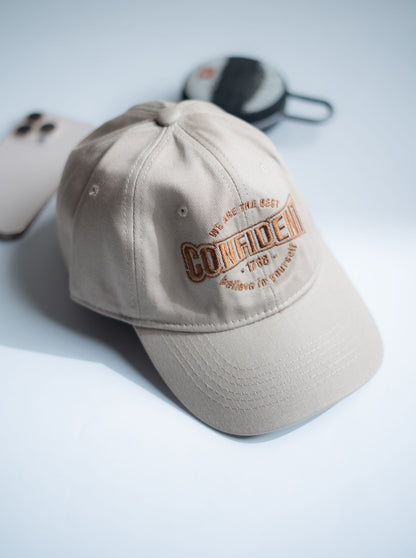 Brown Confident Cap -IMP54