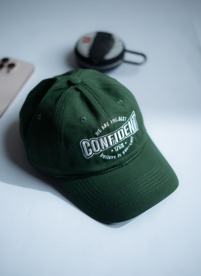 Green Confident Cap -IMP59