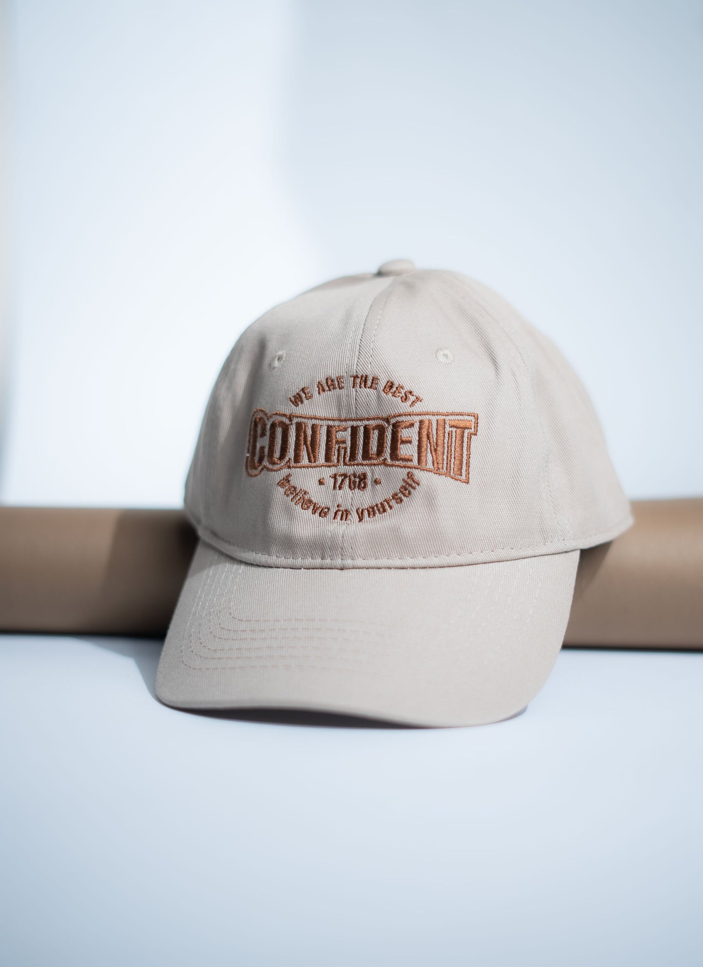 Brown Confident Cap -IMP54