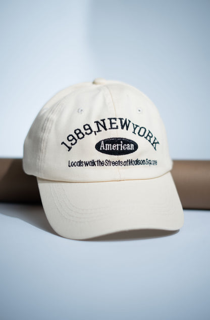 Biege New York Cap -IMP42