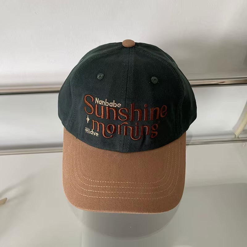 Cap with 'Nanbabe Sunshine morning' text on a white background in Pakistan by Caps Nation